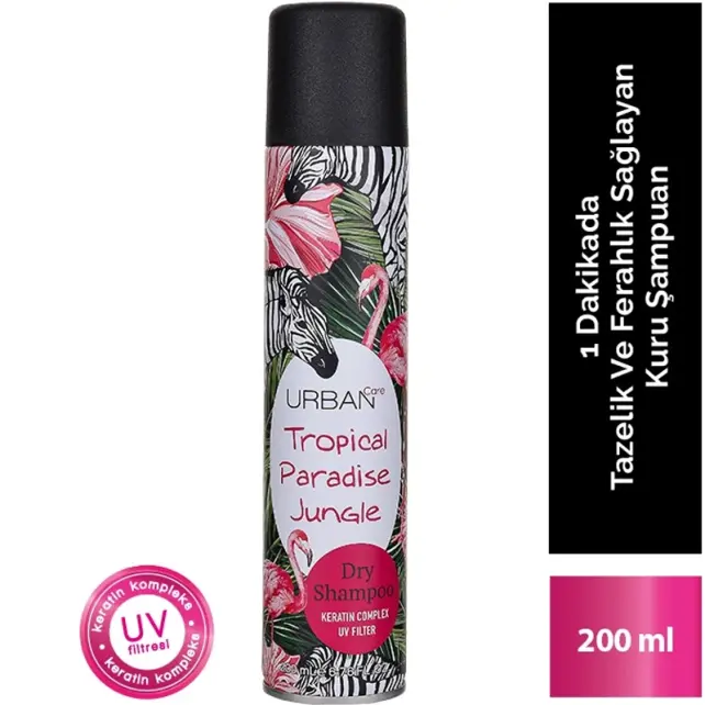 Urban Care Dry Shampoo - Kuru Şampuan Tropical 200ml - 3
