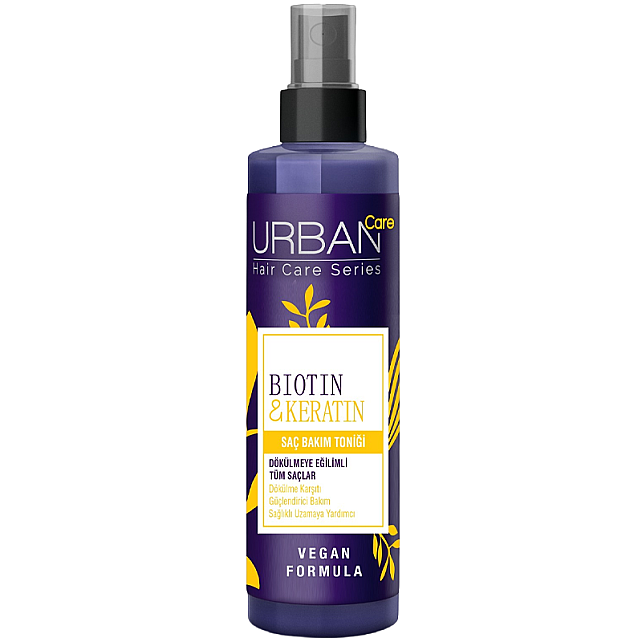 Urban Care Expert Biotin & Caffein Hair Scalp Tonic Spray - Saç Bakım Toniği 150ml - 1