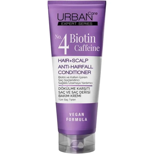 Urban Care Expert Biotin & Caffeine Conditioner - Hızlı Uzamaya Yardımcı Saç Kremi 200ml - 1