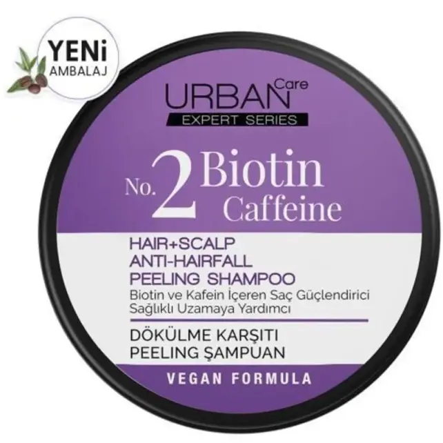 Urban Care Expert Biotin & Caffeine Hair Scalp Sea Salt Shampoo 200ml - 1