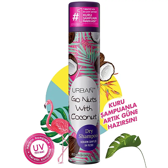 Urban Care Go Nuts With Coconut Dry Shampoo 200ml - 2