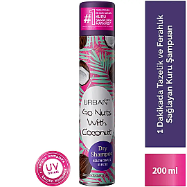 Urban Care Go Nuts With Coconut Dry Shampoo 200ml - 3