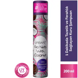 Urban Care Go Nuts With Coconut Dry Shampoo 200ml - 3
