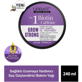 Urban Care Grow Strong Scalp Oil Treatment - Saç Güçlendirici Bakım Yağı 240ml - 3