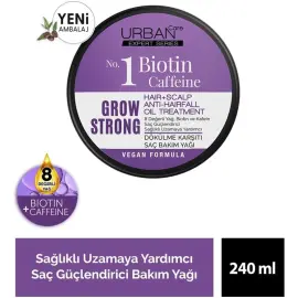 Urban Care Grow Strong Scalp Oil Treatment - Saç Güçlendirici Bakım Yağı 240ml - 3