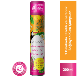 Urban Care Hawaiian Monoi Paradise Dry Shampoo - Kuru Şampuan 200ml - 3
