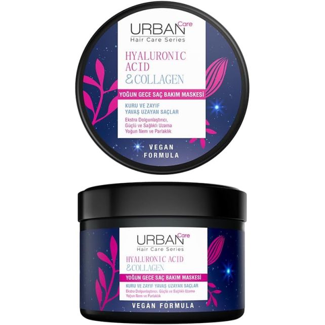 Urban Care Hyaluronic Acid & Collagen Mask - Saç Bakım Maskesi 230ml - 1