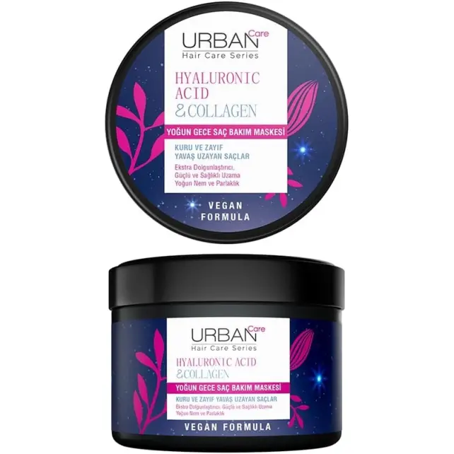 Urban Care Hyaluronic Acid & Collagen Mask - Saç Bakım Maskesi 230ml - 1
