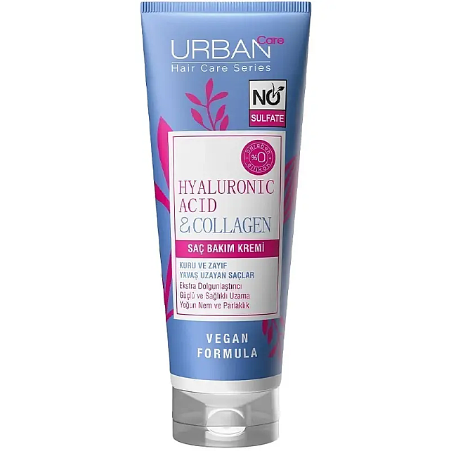 Urban Care Hyaluronic Acid & Collagen - Saç Bakım Kremi 250ml - 1