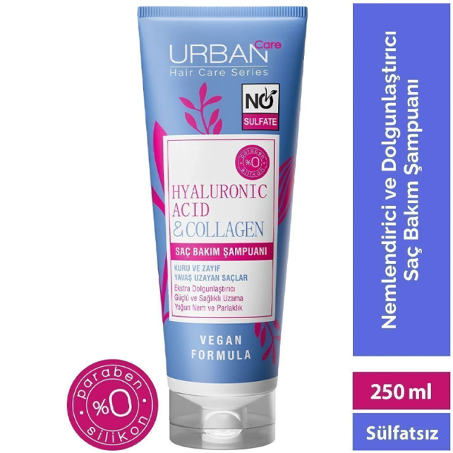 Urban Care Hyaluronic Acid & Collagen - Saç Bakım Şampuanı 250ml - 3