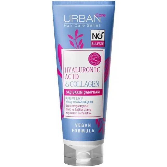 Urban Care Hyaluronic Acid & Collagen - Saç Bakım Şampuanı 250ml - 1