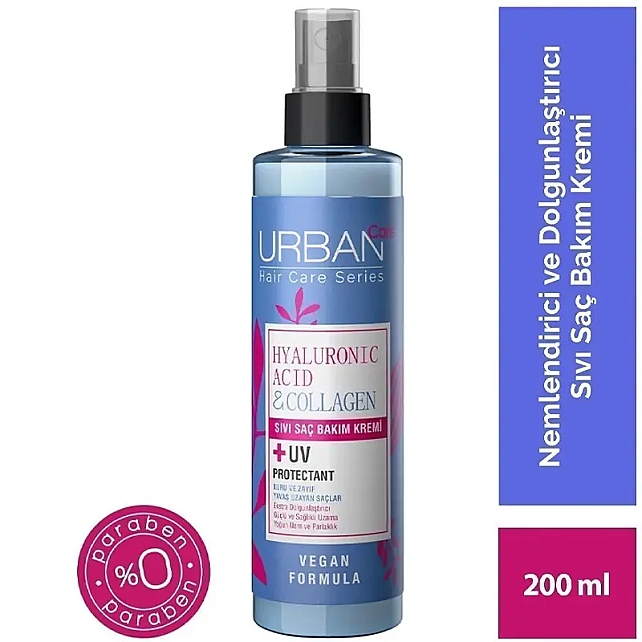Urban Care Hyaluronic Acid & Collagen - Sıvı Saç Kremi 150ml - 3