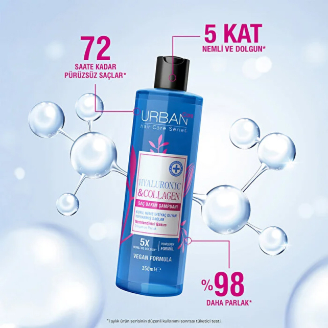 Urban Care Hyaluronic Collagen - Saç Bakım Şampuanı 350ml - 3