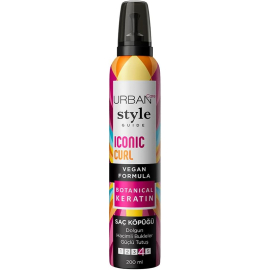 Urban Care Iconic Curl Mousse - Bukle Belirginleştirici Saç Köpüğü 200ml - Urban Care