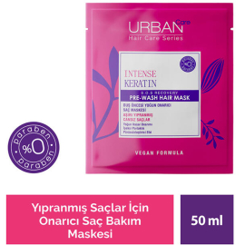 Urban Care Intense & Keratin Pre Wash Hair Mask - Saç Bakım Maskesi 50ml - 3