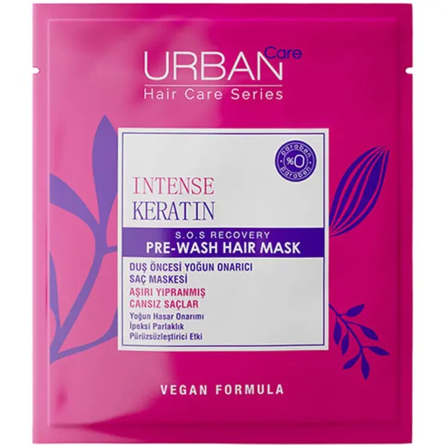 Urban Care Intense & Keratin Pre Wash Hair Mask - Saç Bakım Maskesi 50ml - 1