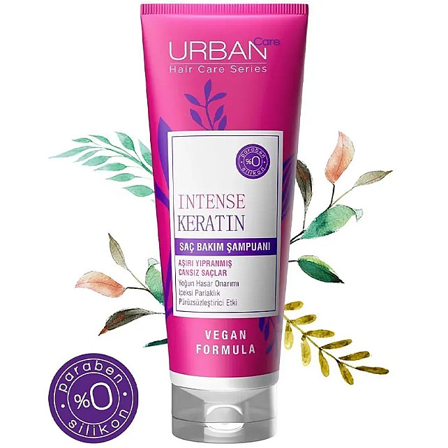 Urban Care Intense & Keratin Shampoo 250ml - 2
