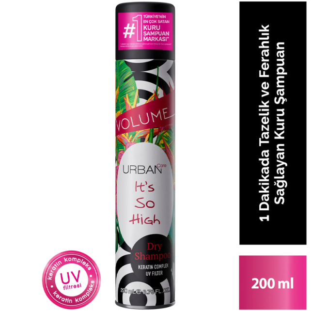 Urban Care Its So High Dry Shampoo 200ml - 3