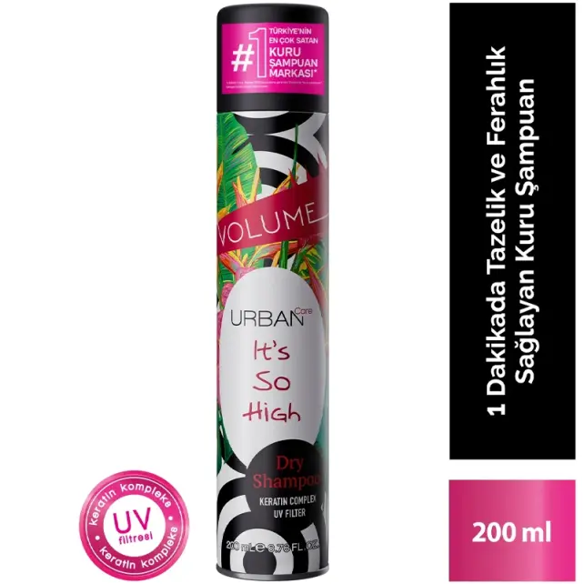 Urban Care Its So High Dry Shampoo 200ml - 3