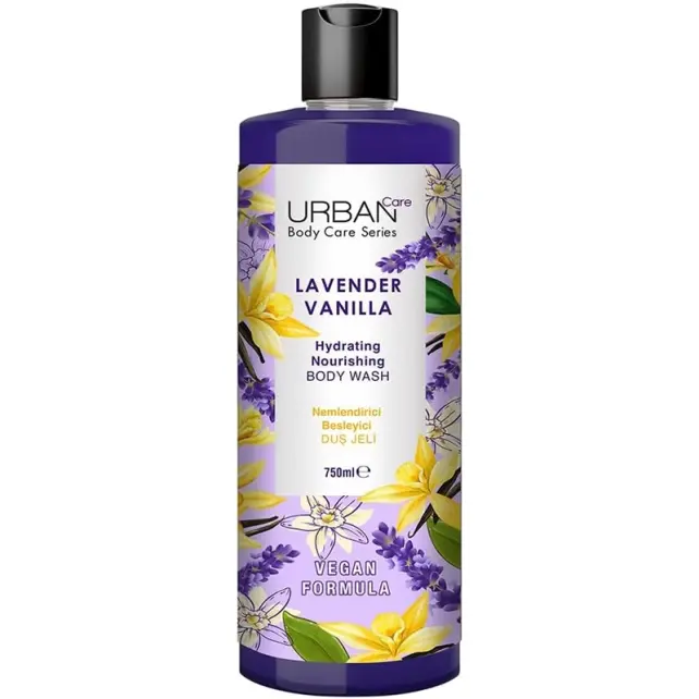 Urban Care Lavander Vanilla Body Wash - Duş Jeli 750ml - 1