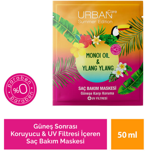 Urban Care Monoi Oil & Ylang Ylang - Saç Bakım Maskesi 50ml - 3