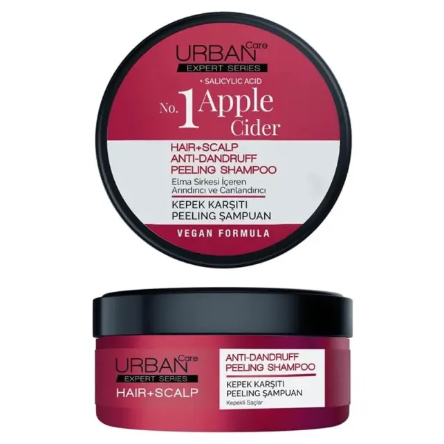 Urban Care No 1 Apple Cider Anti Dandruff Peeeling Shampoo - Kepek Karşıtı Peeling Şampuan 200g - 1