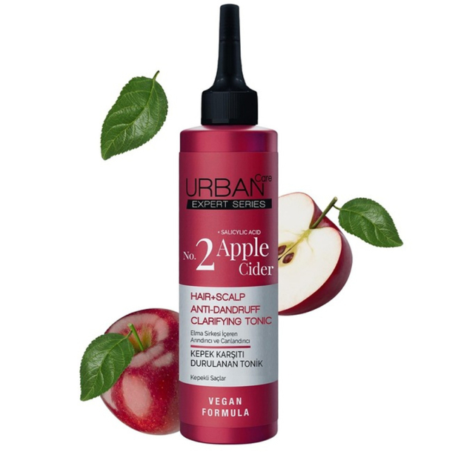 Urban Care No 2 Apple Cider Anti Dandruff Clarifying Tonic - Kepek Karşıtı Durulanan Tonik 200ml - 2