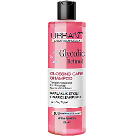 Urban Care No.2 Glycolic Retinol - Parlaklık Etkili Onarıcı Saç Bakım Şampuanı 350ml - 1