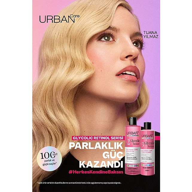 Urban Care No. 3 Glycolic Retinol - Parlaklık Etkili Onarıcı Saç Kremi 250ml - 5