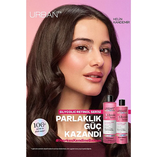 Urban Care No. 3 Glycolic Retinol - Parlaklık Etkili Onarıcı Saç Kremi 250ml - 6