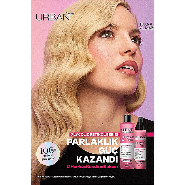 Urban Care No.4 Glycolic Retinol - Parlaklık Etkili Onarıcı Saç Bakım Sütü 200ml - 5