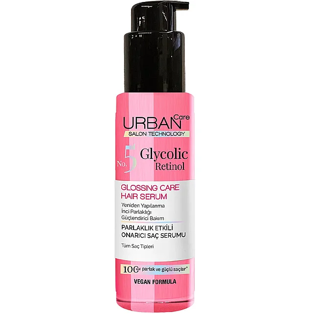 Urban Care No. 5 Glycolic Retinol - Parlaklık Etkili Onarıcı Saç Bakım Serumu 100ml - 1