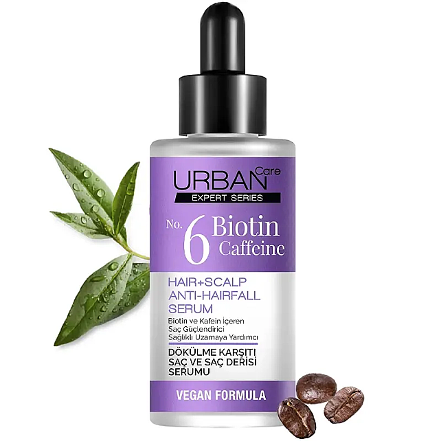 Urban Care No.6 Biotin Caffeine - Saç Dökülmesine Karşı Bakım Serumu 50ml - 2