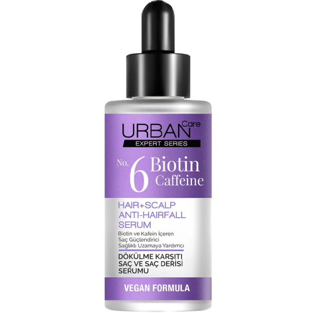 Urban Care No 6 Biotin Caffeine - Saç Dökülmesine Karşı Bakım Serumu 50ml - 1