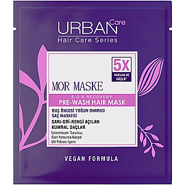Urban Care Pre Wash Hair Mask - Turunculaşma Karşıtı Duş Öncesi Mor Saç Bakım Maskesi 50ml - Urban Care