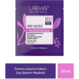 Urban Care Pre Wash Hair Mask - Turunculaşma Karşıtı Duş Öncesi Mor Saç Bakım Maskesi 50ml - 3
