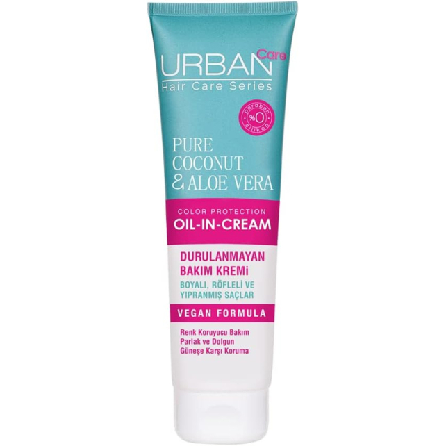 Urban Care Pure Coconut & Aloe Vera Durulanmayan Saç Kremi 150ml - 1