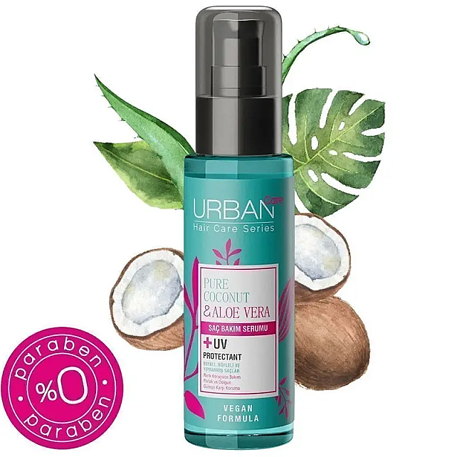 Urban Care Pure Coconut & Aloe Vera Renk Koruyucu Saç Serumu 75ml - 2