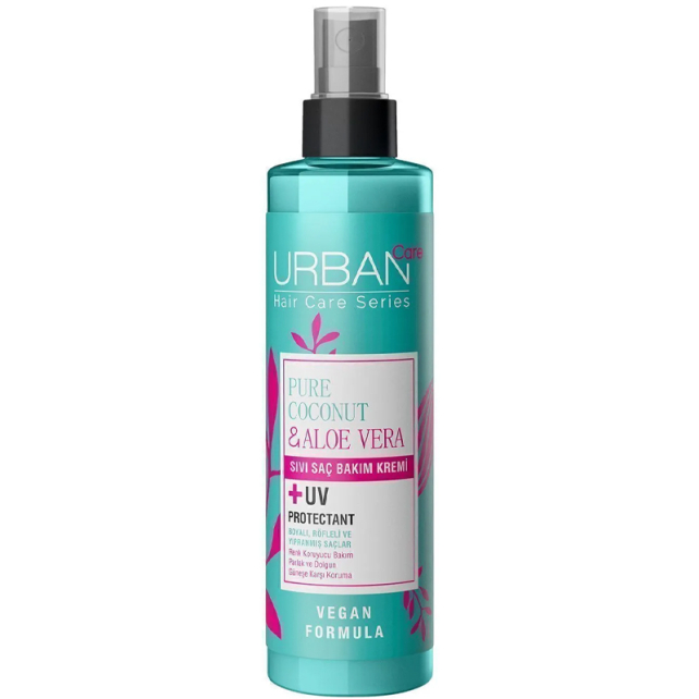 Urban Care Pure Coconut & Aloe Vera Renk Koruyucu Sıvı Saç Kremi 200ml - 1
