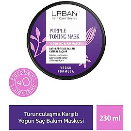 Urban Care Purple Tonning Mask - Yoğun Saç Bakım Maskesi 230ml - 3