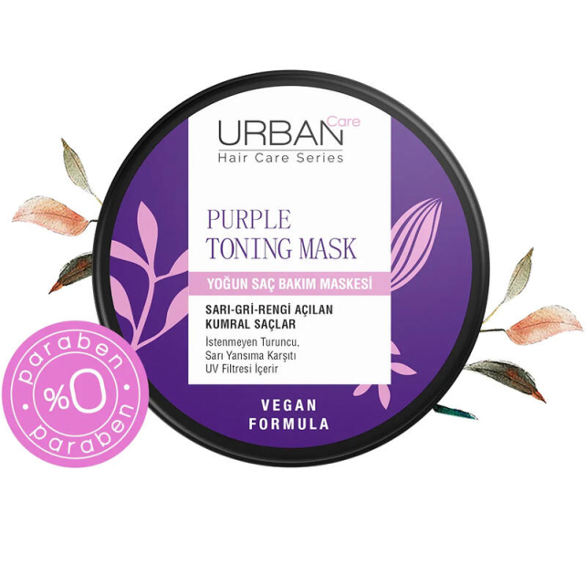 Urban Care Purple Tonning Mask - Yoğun Saç Bakım Maskesi 230ml - 2