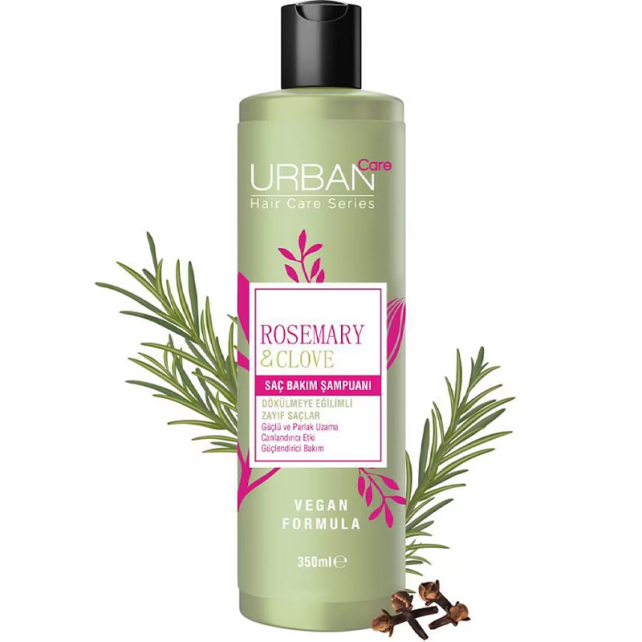 Urban Care Rosemary Clove - Biberiye ve Karanfil Saç Bakım Şampuanı 350l - 2