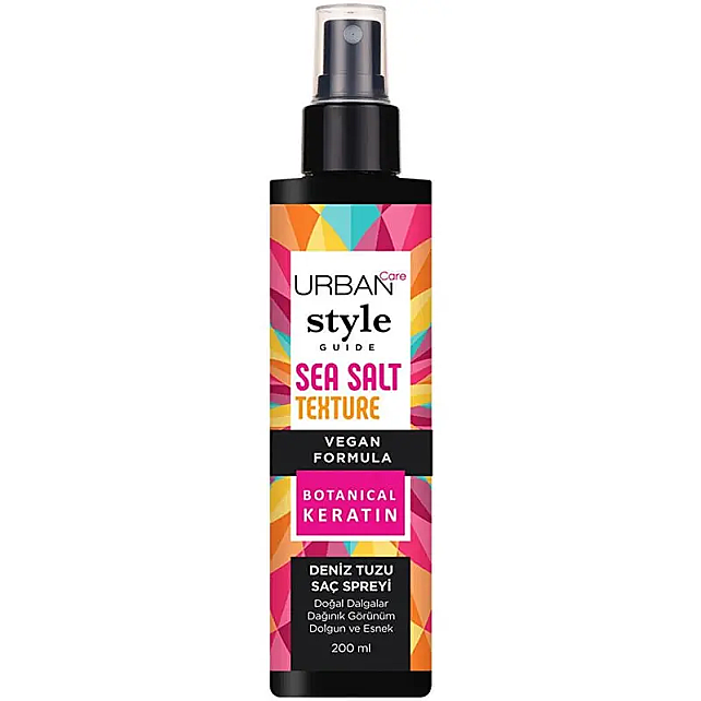 Urban Care Sea Salt Texture Botanical Keratin - Deniz Tuzu Saç Spreyi 200ml - 1