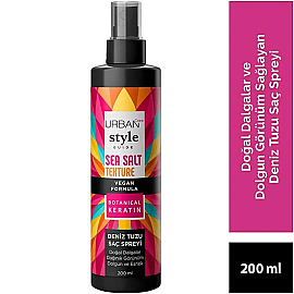 Urban Care Sea Salt Texture Botanical Keratin - Deniz Tuzu Saç Spreyi 200ml - 3