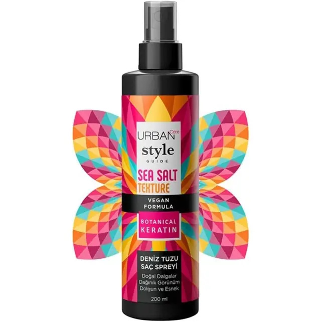 Urban Care Sea Salt Texture Botanical Keratin - Deniz Tuzu Saç Spreyi 200ml - 2