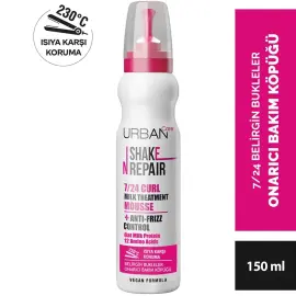 Urban Care Shake N Repair - Bukle Belirginleştirici Onarıcı Etkili Saç Köpüğü 150ml - 5