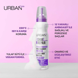 Urban Care Shake N Repair - Düzleştirici ve Onarıcı Etkili Saç Köpüğü 150ml - 3