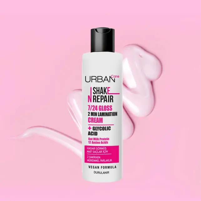 Urban Care Shake N Repair Gloss Laminasyon Cream - Parlaklık Etkili Saç Bakım Kremi 200ml - 2