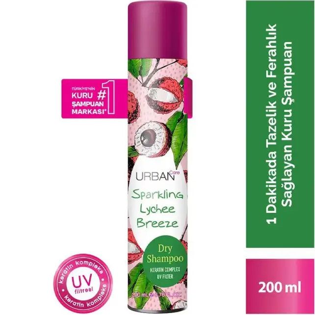 Urban Care Sparkling Lyehee Breeze Dry Shampoo - Kuru Şampuan 200ml - 3