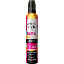 Urban Care Style Elastic Curl - Şekillendirici Saç Köpüğü 200ml - Urban Care